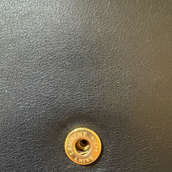 Saint Laurent Black Wallet with Silver Accent‎ - Picture 5 of 9